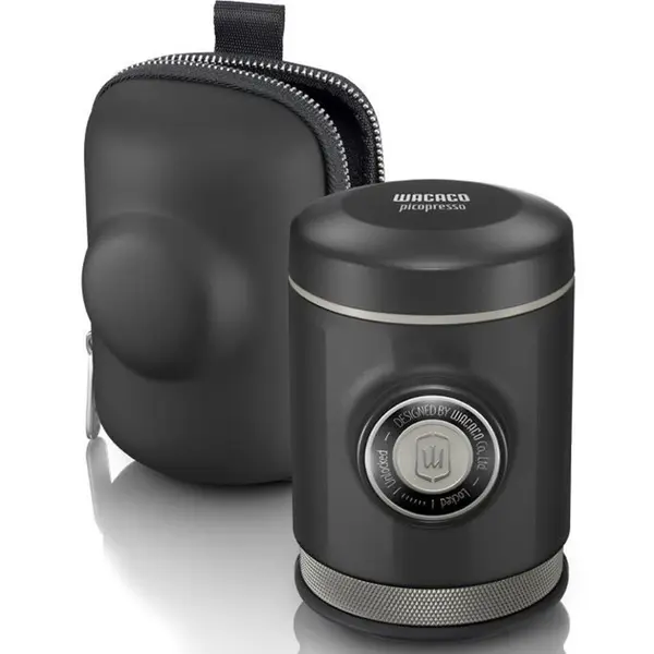 Портативна еспресо-кавоварка Wacaco Picopresso, механічна, для меленої кави