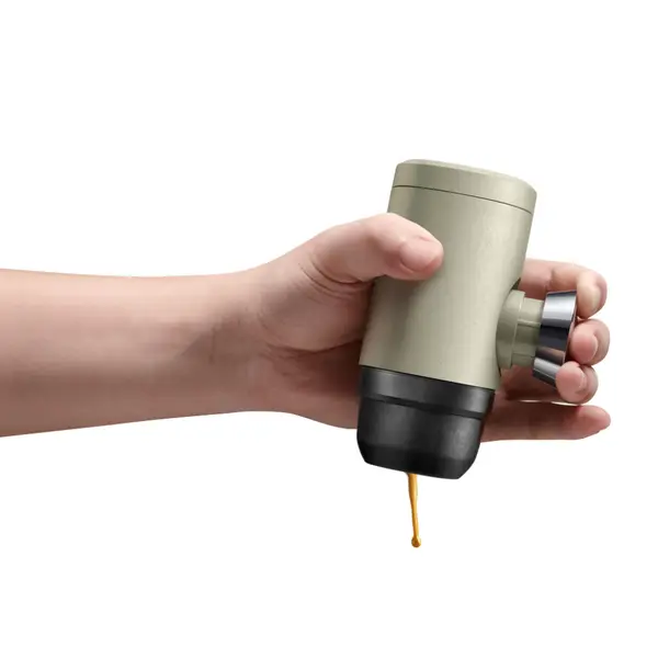 Портативна еспресо-кавоварка Wacaco Minipresso NS2, механічна, для капсул