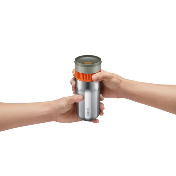 Портативна кавоварка-термокухоль Wacaco Pipamoka, механічна, для меленої кави