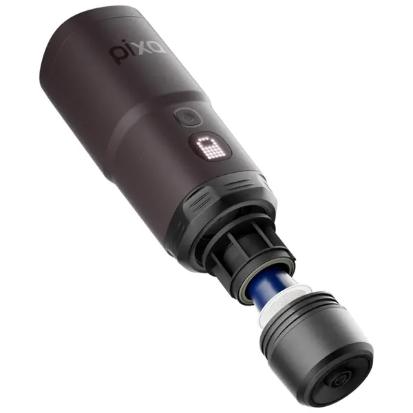 Портативна електрична еспресо-кавоварка Wacaco Pixapresso для меленої кави та капсул, темний бурґунд