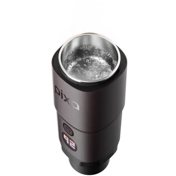 Портативна електрична еспресо-кавоварка Wacaco Pixapresso для меленої кави та капсул, темний бурґунд