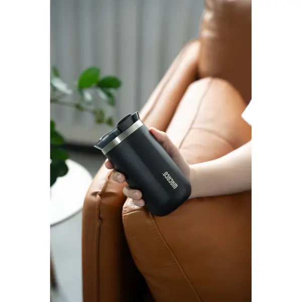 Термокухоль Wacaco Octaroma Lungo 300 мл, чорний