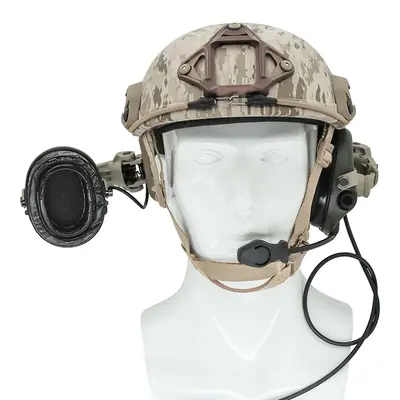 Кріплення для навушників MSA SORDIN на рейки ARC - NeckFlip HELMET RAIL MOUNT KIT (TAN)