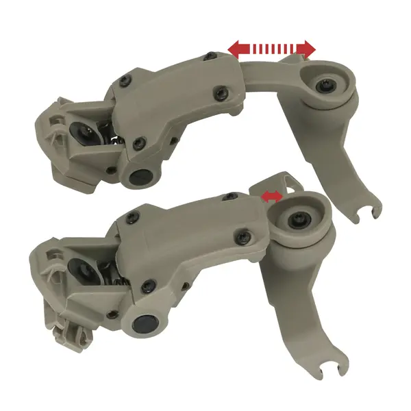 Кріплення для навушників Walker's Razor на рейки ARC - NeckFlip Helmet Rail Mount Kit (TAN)