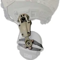 Универсальный крепеж для активных наушников на рельсы ARC - NeckFlip Helmet Rail Mount Kit 2.0 (TAN)