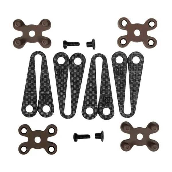 Replacement mounting kit for NeckFlip Helmet Rail Mount Kit 2.0 for active headphones