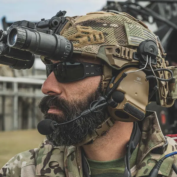 Захисні окуляри Gatorz Magnum ANSI Z87.1 Mil-Spec Ballistic, Black Cerakote - GZ-01-002