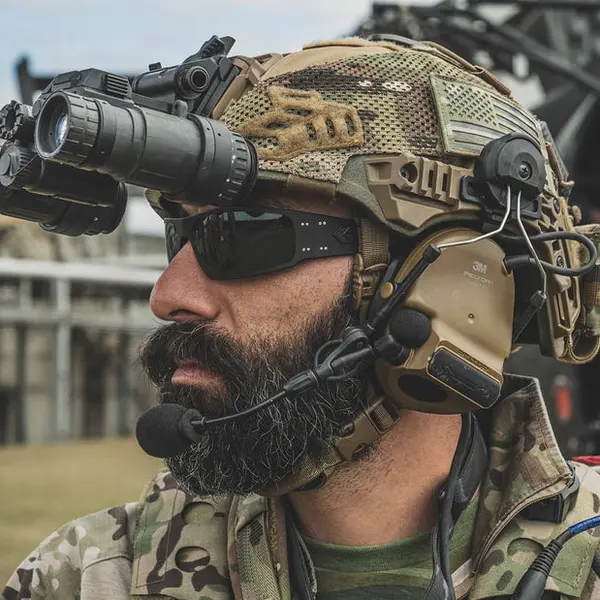 Захисні окуляри Gatorz Magnum ANSI Z87.1 Mil-Spec Ballistic, Low Light, Black - GZ-01-029