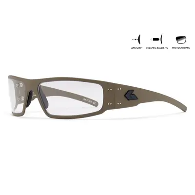Захисні окуляри Gatorz Magnum Photochromic ANSI Z87.1 Mil-Spec Ballistic, Tan Cerakote - GZ-01-305