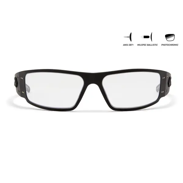 Захисні окуляри Gatorz Magnum Photochromic ANSI Z87.1 Mil-Spec Ballistic, Black Cerakote - GZ-01-005