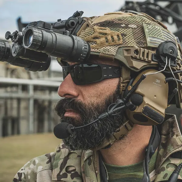 Захисні окуляри Gatorz Magnum Photochromic ANSI Z87.1 Mil-Spec Ballistic, Black Cerakote - GZ-01-005