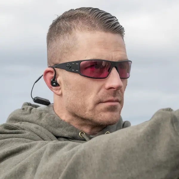 Захисні окуляри Gatorz Magnum Lowlight Laser Pointer Protection ANSI Z87.1 Mil-Spec Ballistic, Black - GZ-01-008