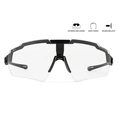 Защитные очки Gatorz Blastshield ANSI Z87.1 Mil-Spec Ballistic, Black Cerakote - GZ-10-402