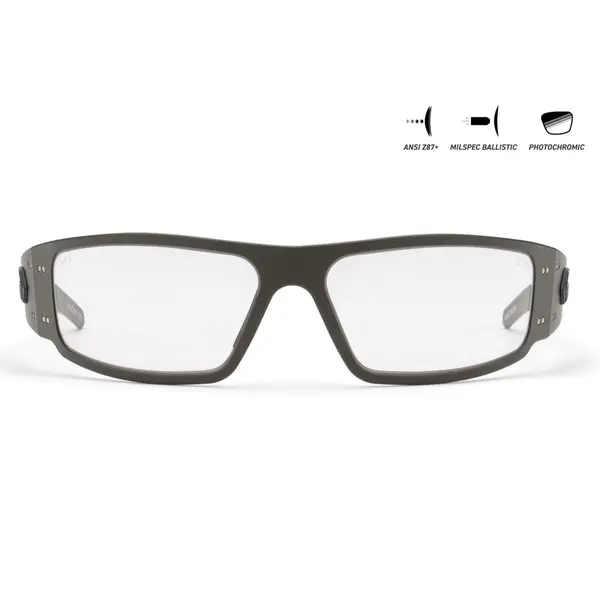 Захисні окуляри Gatorz Magnum Photochromic ANSI Z87.1 Mil-Spec Ballistic, OD Green Cerakote - GZ-01-205