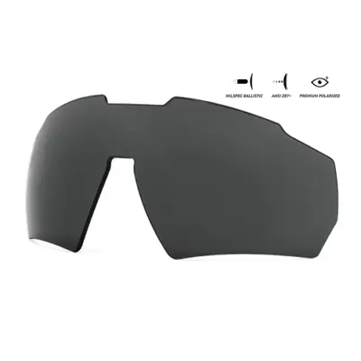Змінна лінза Gatorz для Blastshield, Ballistic Polarized ANSI Z87+/MILSPEC Ballistic Smoke Polar w/Anti-Fog - GZ-10-949
