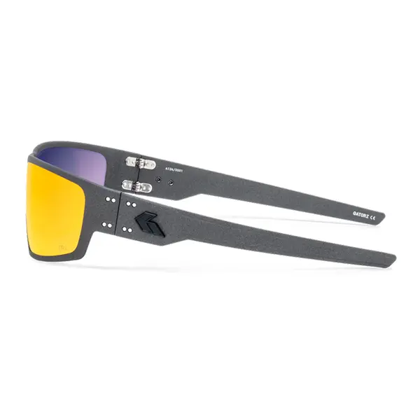 Захисні окуляри Gatorz Warhawk Sunburst Mirror, Digitally Optimized Polar (OPz), Graphite - GZ-15-180