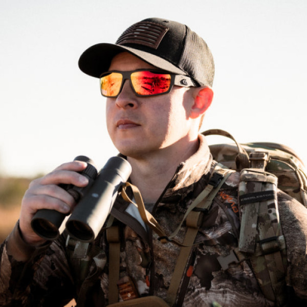 Захисні окуляри Gatorz Warhawk Sunburst Mirror, Digitally Optimized Polar (OPz), Graphite - GZ-15-180