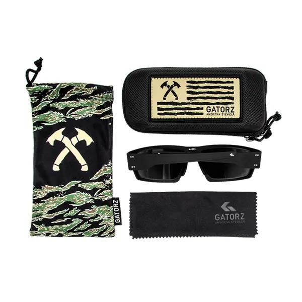 Окуляри Gatorz Jack Carr Warhawk (Limited Edition) ANSI Z87.1 Mil-Spec Ballistic, Black Tomahawks - GZ-54-093