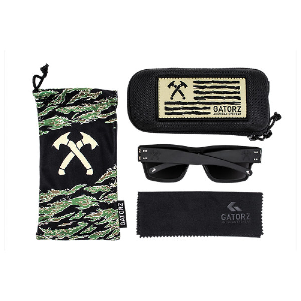 Захисні окуляри Gatorz (Limited Edition)  JACK CARR DELTA  — ANSI Z87+,  Black Tomahawks GZ-50-092