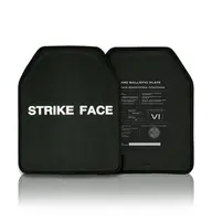 Балістичні пластини (комплект 2 шт.) NIJ IV (6 клас ДСТУ) вага однієї шт. 2,8 кг Al2O3+PE