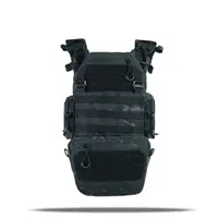 Плитоноска Kiborg GU gen.2 + 2 підсумки з балістичним захистом 1 класу чорний мультикам