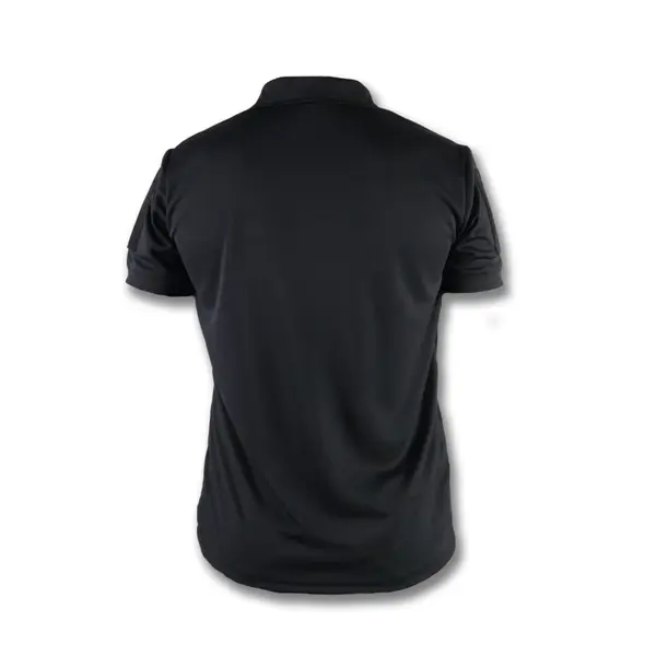 Поло тактична з шевронами Coolpass Black 54