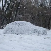 Зимова маскувальна Militex сітка зимовий мультикам 4х8м (площа 32 кв.м.)