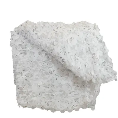 Зимняя маскировочная сетка Militex альпийская клякса индивидуального размера (50 грн за 1 кв.м.)