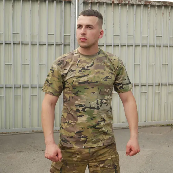 Футболка тактична Jersey Multicam 56