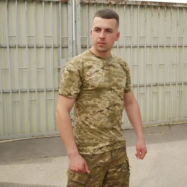 Футболка тактична Premium Jersey Pixel-mm14 54