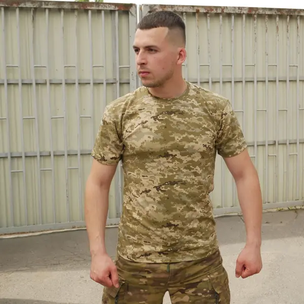 Футболка тактична Premium Jersey Pixel-mm14 56