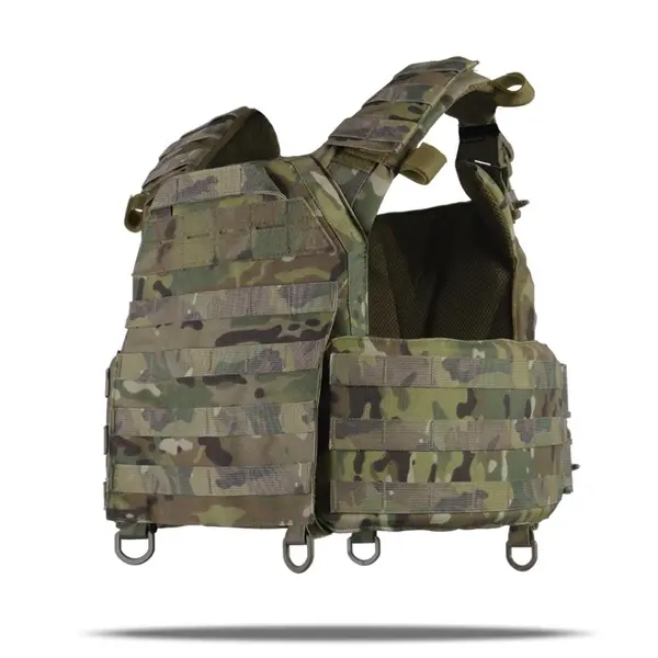 Плитоноска Kiborg GU gen.2 с баллистической защитой и бронеплитами Multicam