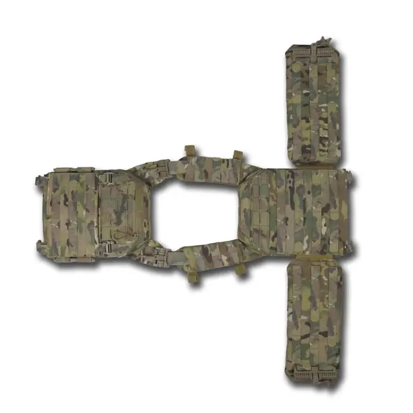 Плитоноска Kiborg GU gen.2 с баллистической защитой и бронеплитами Multicam