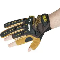 Перчатки Mechanix M-Pact Framer Leather Brown