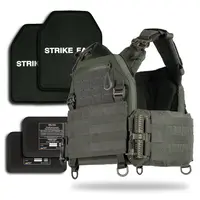 Plate carrier Kiborg GU gen.2 with ballistic protection and armor plates Khaki Plate carrier Kiborg GU gen.2 with ballistic protection and armor plates Khaki