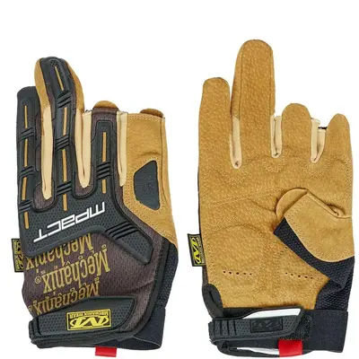 Рукавички Mechanix M-Pact Framer Leather Brown