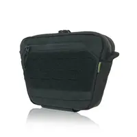 Сумка-напашник XL Kiborg з балістичним пакетом 1 клас захисту Militex GU Сordura Black