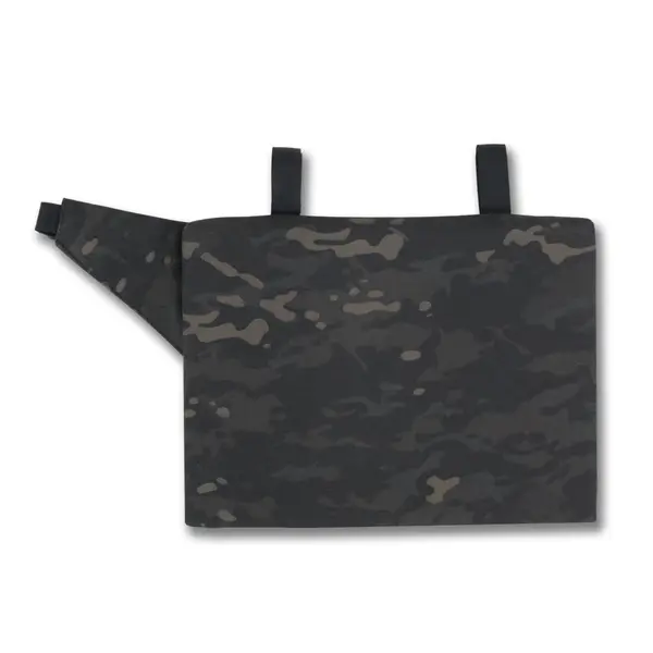 Каремат-сидушка Kiborg з балістичним пакетом 1 клас захисту Militex 20mm Cordura Black Multicam