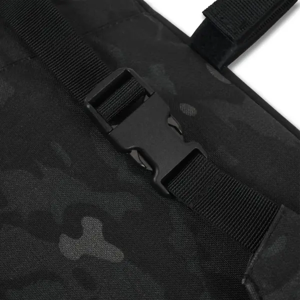 Каремат-сидушка Kiborg з балістичним пакетом 1 клас захисту Militex 20mm Cordura Black Multicam
