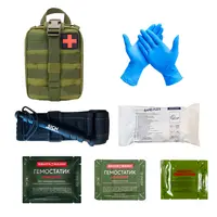 Tactical first aid kit for stopping bleeding Tactical first aid kit for stopping bleeding