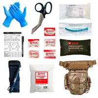 Tactical first aid kit No. 1 with a SICH tourniquet in a hip pouch Tactical first aid kit No. 1 with a SICH tourniquet in a hip pouch