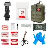Tactical military first aid kit No. 1 with a CAT tourniquet Tactical military first aid kit No. 1 with a CAT tourniquet