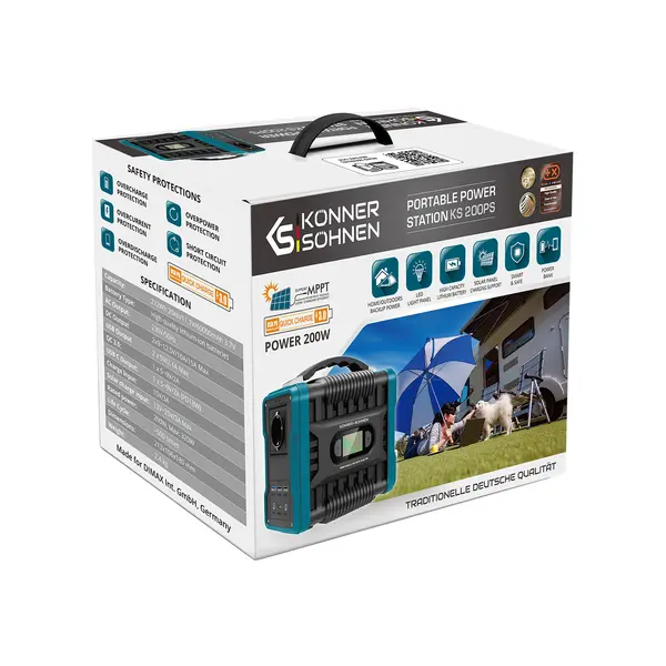 Portable power station KS 200PS Portable power station KS 200PS