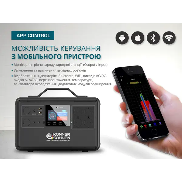 Portable charging station KS 2400PS Portable charging station KS 2400PS