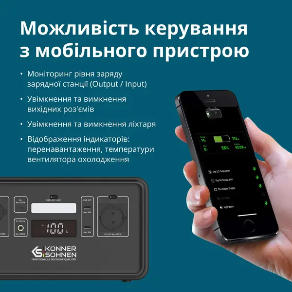 Portable power station KS 500PS Portable power station KS 500PS