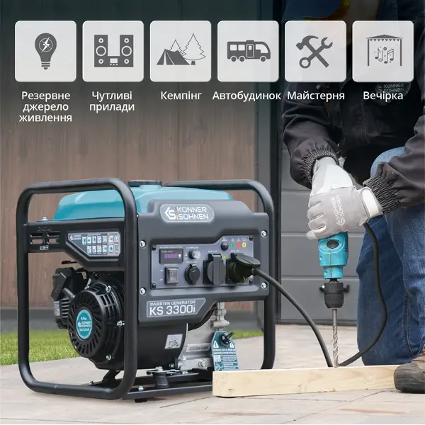Інверторний генератор KS 3300i Інверторний генератор KS 3300i