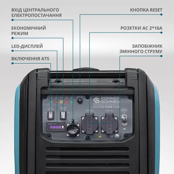 Inverter generator KS 4000iE S ATS Inverter generator KS 4000iE S ATS