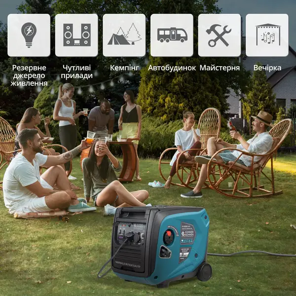 Inverter generator KS 4000iE S ATS Inverter generator KS 4000iE S ATS