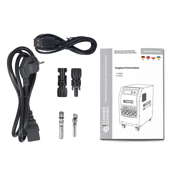 Портативна електростанція 3 в 1 KS 3000PS