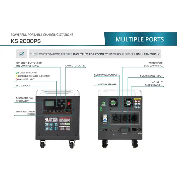 Портативна електростанція KS 2000PS